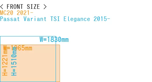 #MC20 2021- + Passat Variant TSI Elegance 2015-